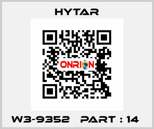 W3-9352   PART : 14  Hytar