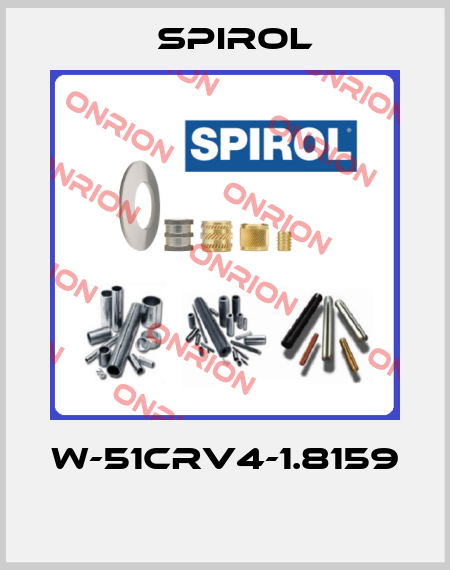 W-51CRV4-1.8159  Spirol
