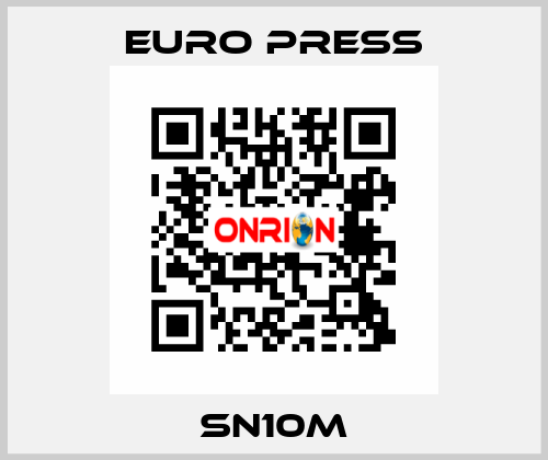 SN10M Euro Press
