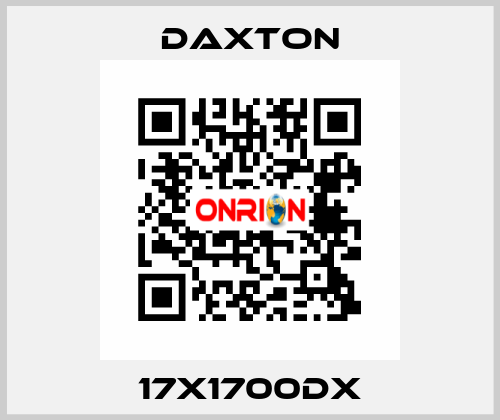 17X1700DX DAXTON