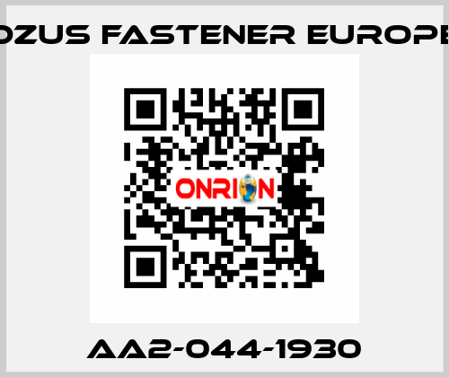AA2-044-1930 Dzus Fastener Europe