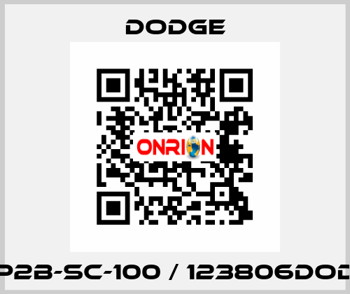 P2B-SC-100 / 123806DOD Dodge