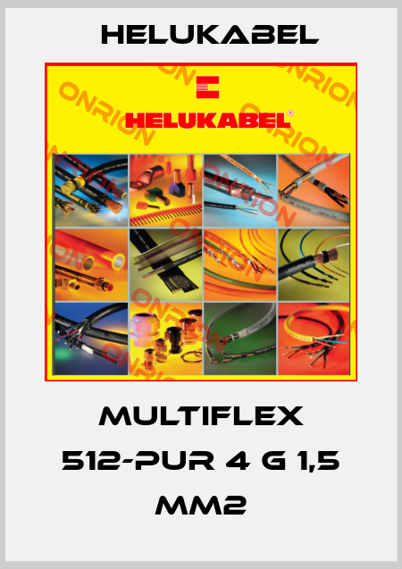 MULTIFLEX 512-PUR 4 G 1,5 mm2 Helukabel