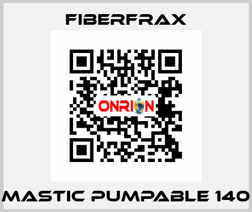 Mastic Pumpable 140 Fiberfrax