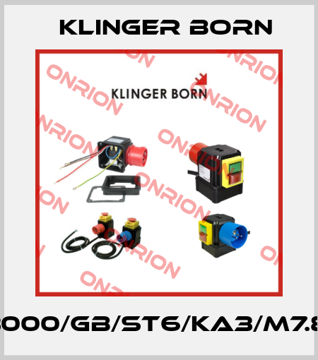 K3000/GB/ST6/KA3/M7.8A Klinger Born