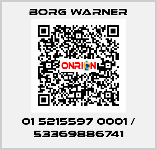 01 5215597 0001 / 53369886741 Borg Warner