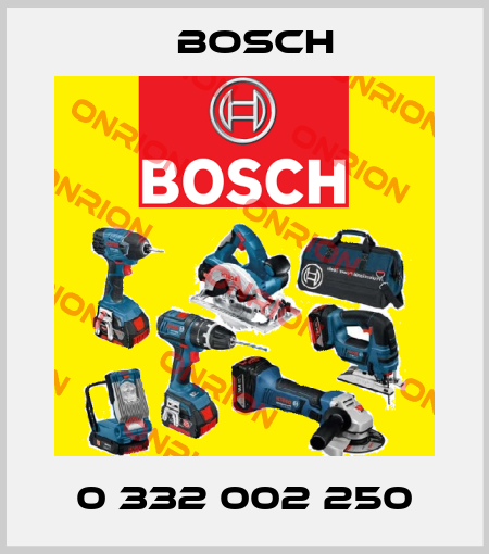 0 332 002 250 Bosch