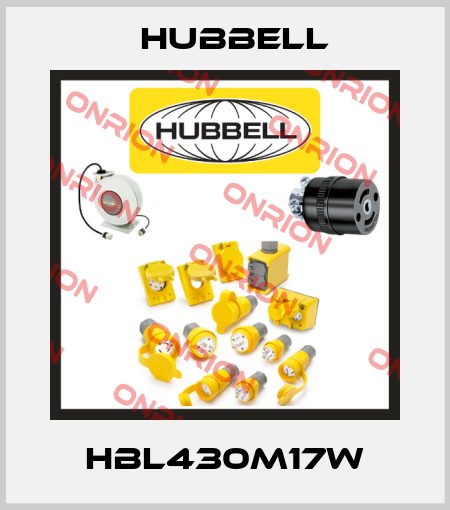 HBL430M17W Hubbell
