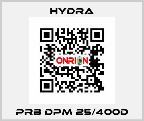 Prb dpm 25/400D Hydra