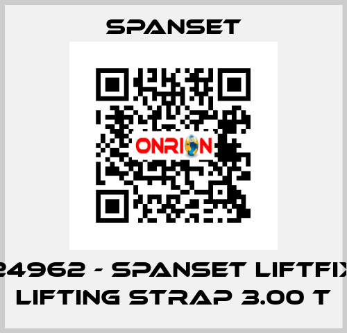24962 - SpanSet Liftfix lifting strap 3.00 t SpanSet