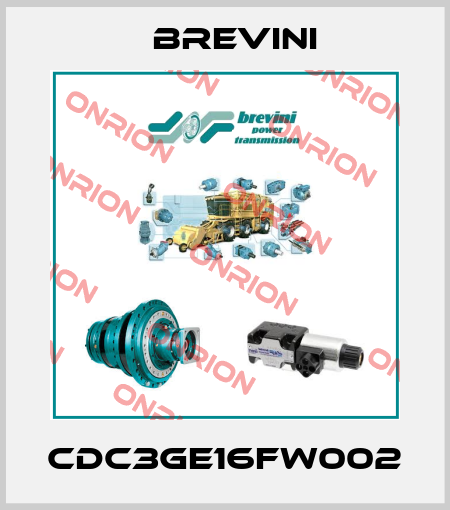 CDC3GE16FW002 Brevini