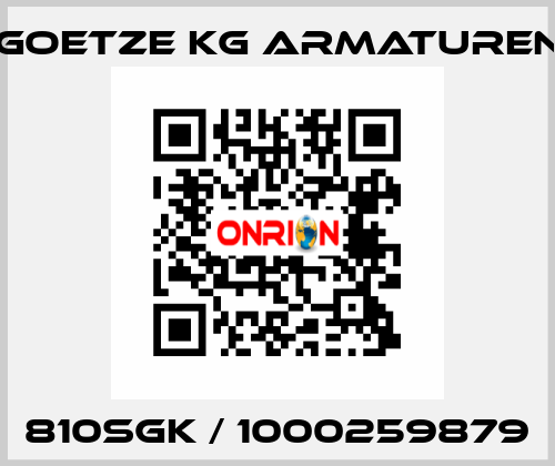 810SGK / 1000259879 Goetze KG Armaturen