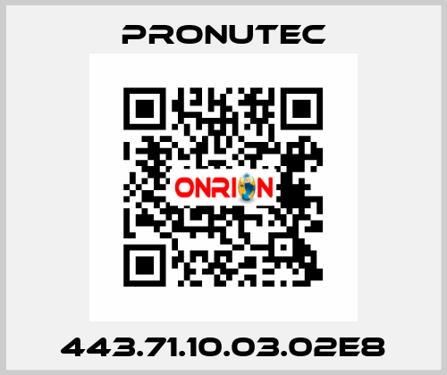 443.71.10.03.02E8 PRONUTEC