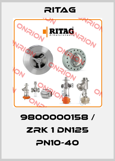 9800000158 / ZRK 1 DN125 PN10-40 Ritag