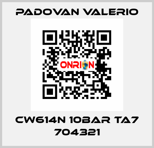 CW614N 10BAR TA7 704321 PADOVAN VALERIO