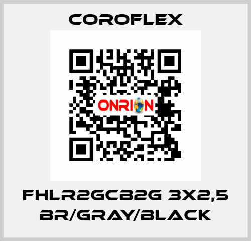 FHLR2GCB2G 3x2,5 Br/Gray/Black COROFLEX