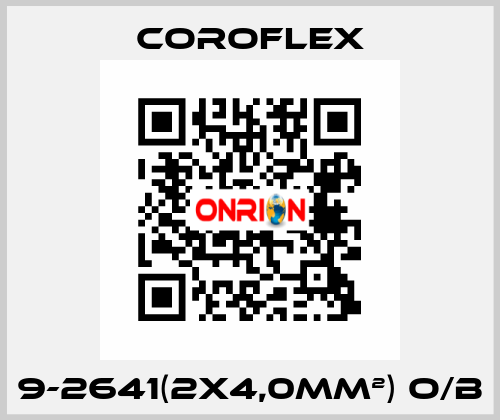 9-2641(2X4,0mm²) O/B COROFLEX