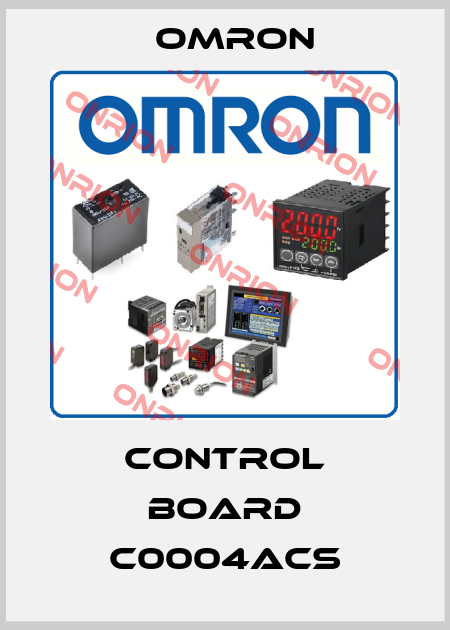 control board C0004ACS Omron