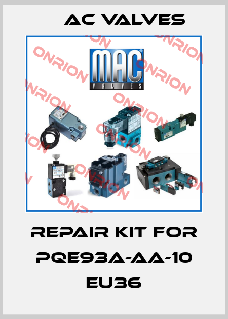 Repair Kit for PQE93A-AA-10 EU36 МAC Valves
