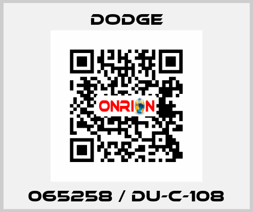 065258 / DU-C-108 Dodge