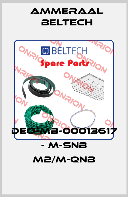 DEO-MB-00013617 - M-SNB M2/M-QNB Ammeraal Beltech