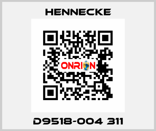 D9518-004 311 Hennecke