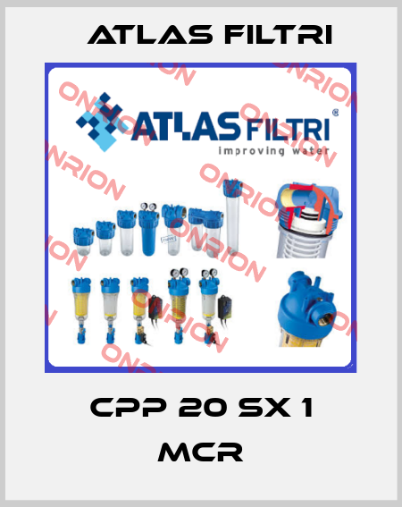 CPP 20 SX 1 mcr Atlas Filtri