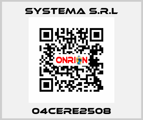 04CERE2508 SYSTEMA S.R.L