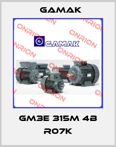 GM3E 315M 4b R07K Gamak