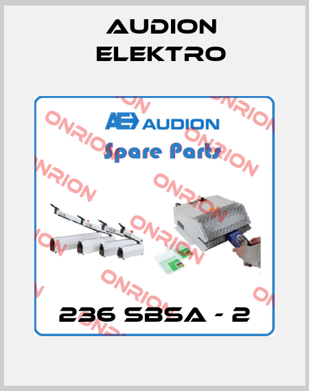 236 SBSA - 2 Audion Elektro