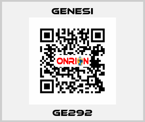 GE292 GENESI