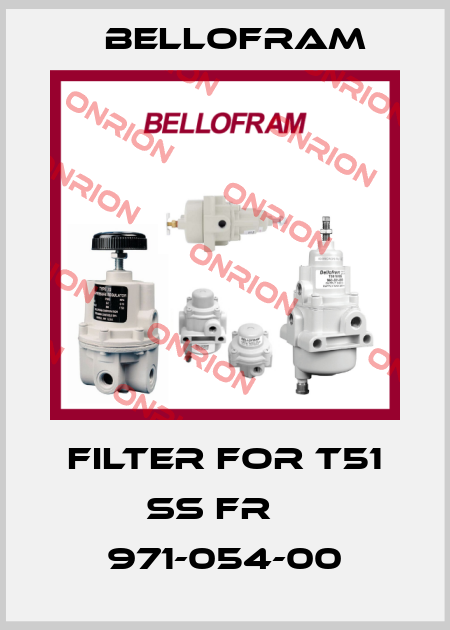 filter for T51 SS FR    971-054-00 Bellofram