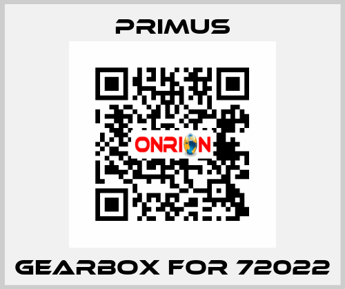 gearbox for 72022 Primus