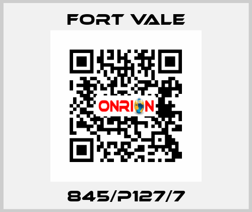 845/P127/7 Fort Vale