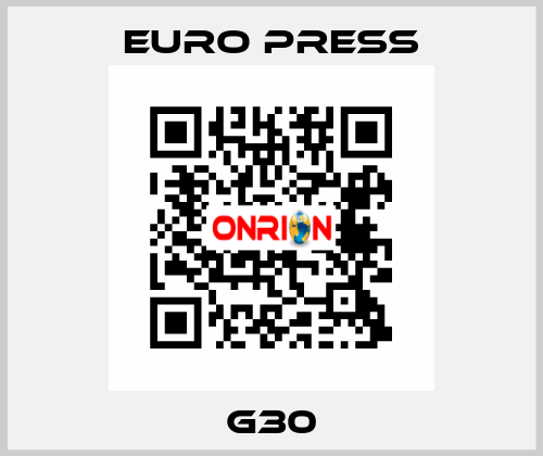 G30 Euro Press