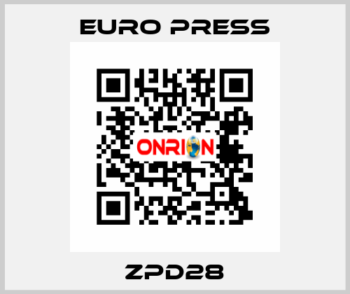 ZPD28 Euro Press