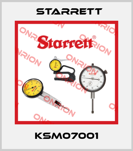KSM07001 Starrett