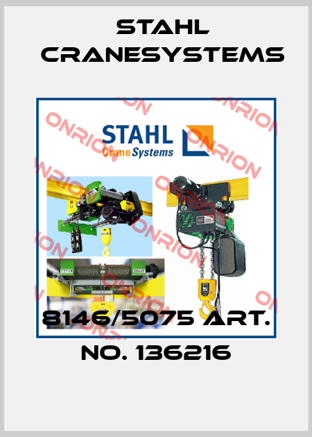 8146/5075 Art. No. 136216 Stahl CraneSystems