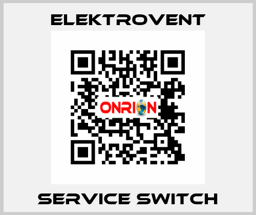 Service switch ELEKTROVENT