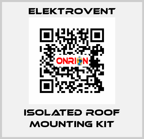 Isolated roof mounting kit ELEKTROVENT