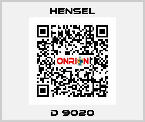 D 9020 Hensel