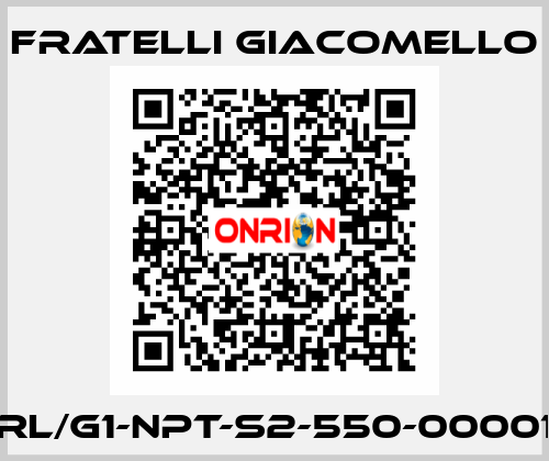 RL/G1-NPT-S2-550-00001 Fratelli Giacomello