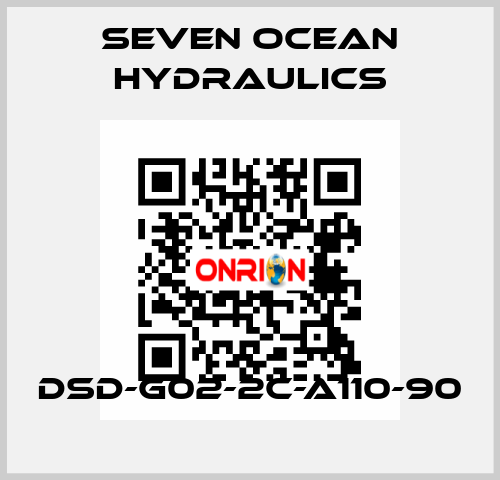 DSD-G02-2C-A110-90 Seven Ocean Hydraulics