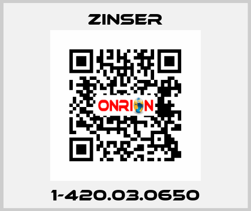 1-420.03.0650 Zinser