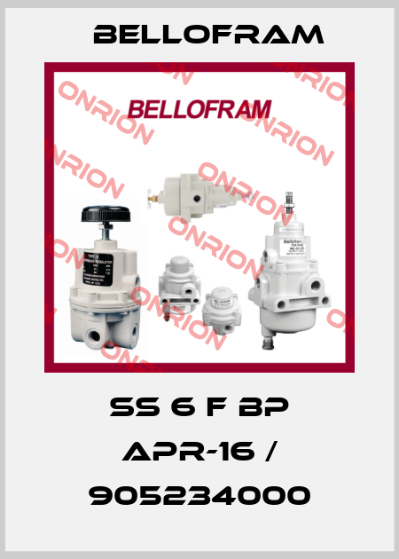 SS 6 F BP APR-16 / 905234000 Bellofram