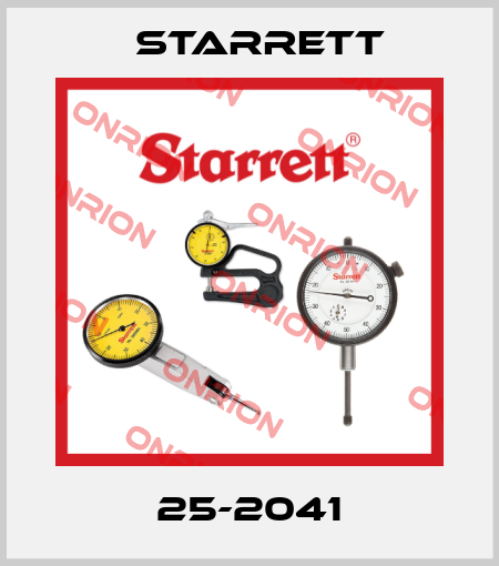25-2041 Starrett