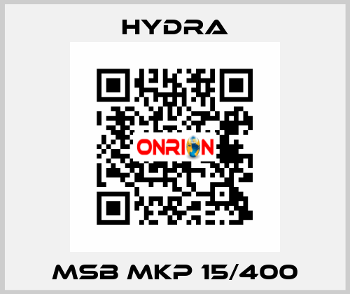 MSB MKP 15/400 Hydra