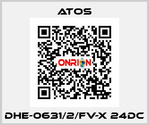 DHE-0631/2/FV-X 24DC Atos