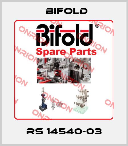 RS 14540-03 Bifold