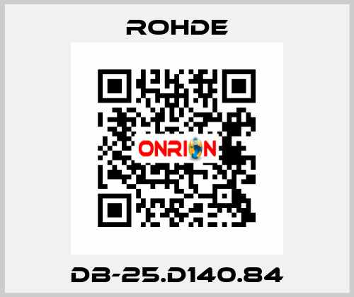 DB-25.D140.84 Rohde